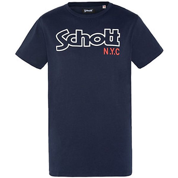 Schott  T-Shirts & Poloshirts TSCREWVINT günstig online kaufen