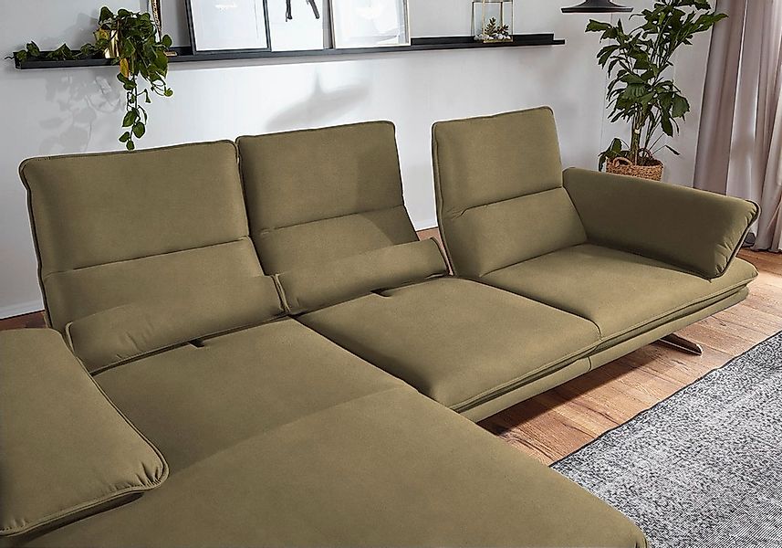 W.SCHILLIG Ecksofa »broadway, Designsofa mit tollem Sitzkomfort, L-Form«, S günstig online kaufen