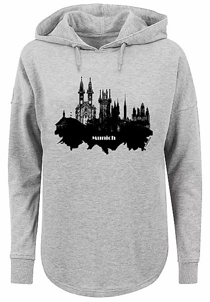 F4NT4STIC Kapuzenpullover "Cities Collection - Munich skyline", Print günstig online kaufen