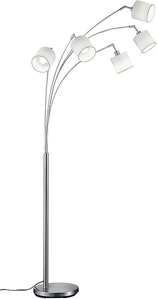 Reality Leuchten Stehlampe Tommy, Bogenleuchte 5-flammig, exkl 5x E14 max 2 günstig online kaufen