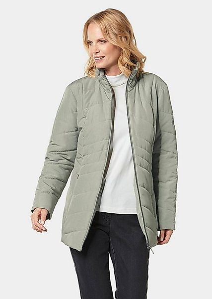 GOLDNER Steppjacke Warme Steppjacke in Jeansoptik Sehenswerte Melange-Optik günstig online kaufen