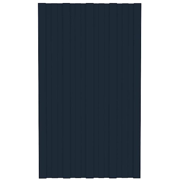 vidaXL Deckenplatten Dachpaneele 36 Stk. Verzinkter günstig online kaufen