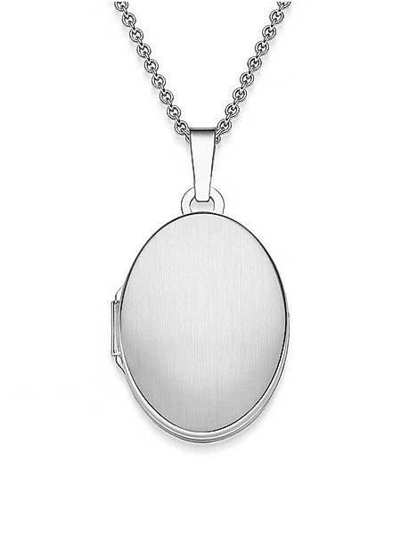 Amoonic Amulett Medaillon Oval zum Öffnen für Bilder Silber 925 Kette für F günstig online kaufen
