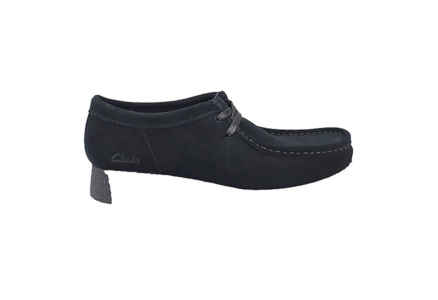 Clarks Clarks WallabeeEVOSh 26174746 4, Schnürschuhe, Schwarz, Damen Schnür günstig online kaufen