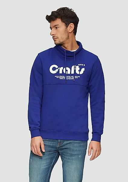 s.Oliver Sweatshirt Sweatshirt mit Frontprint und günstig online kaufen