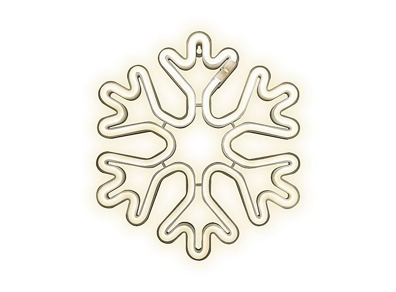 Forever Light LED Dekolicht LED WEIHNACHTSSCHNEEFLOCKE weiß Weihnachtsdekor günstig online kaufen