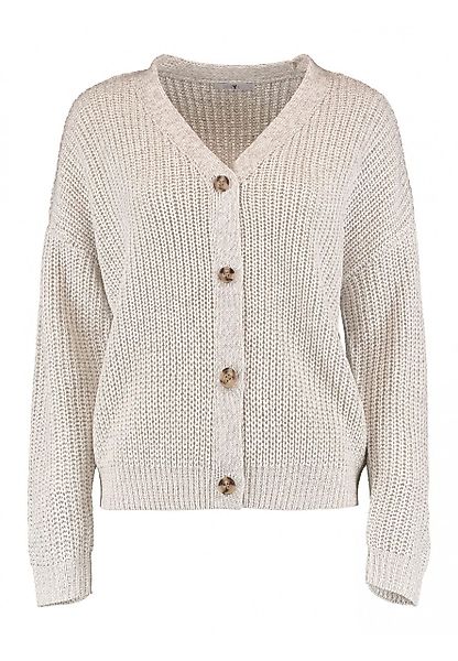 HaILY’S Cardigan Gemütliches Strickdesign mit Knopfleiste günstig online kaufen