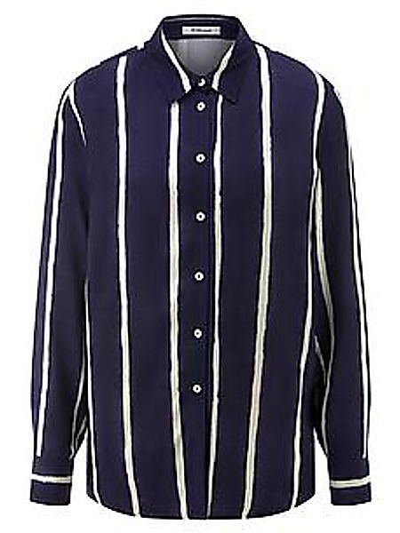 Long-Bluse Peter Hahn blau günstig online kaufen