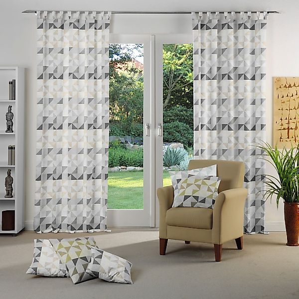 Wirth Vorhang "Berlare" Schlaufen 1 Stk. tlg. günstig online kaufen