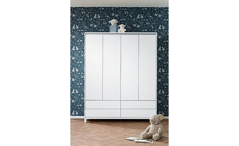 PAIDI Kleiderschrank  Olli ¦ weiß ¦ Maße (cm): B: 164 H: 204 T: 56.1 Schrän günstig online kaufen