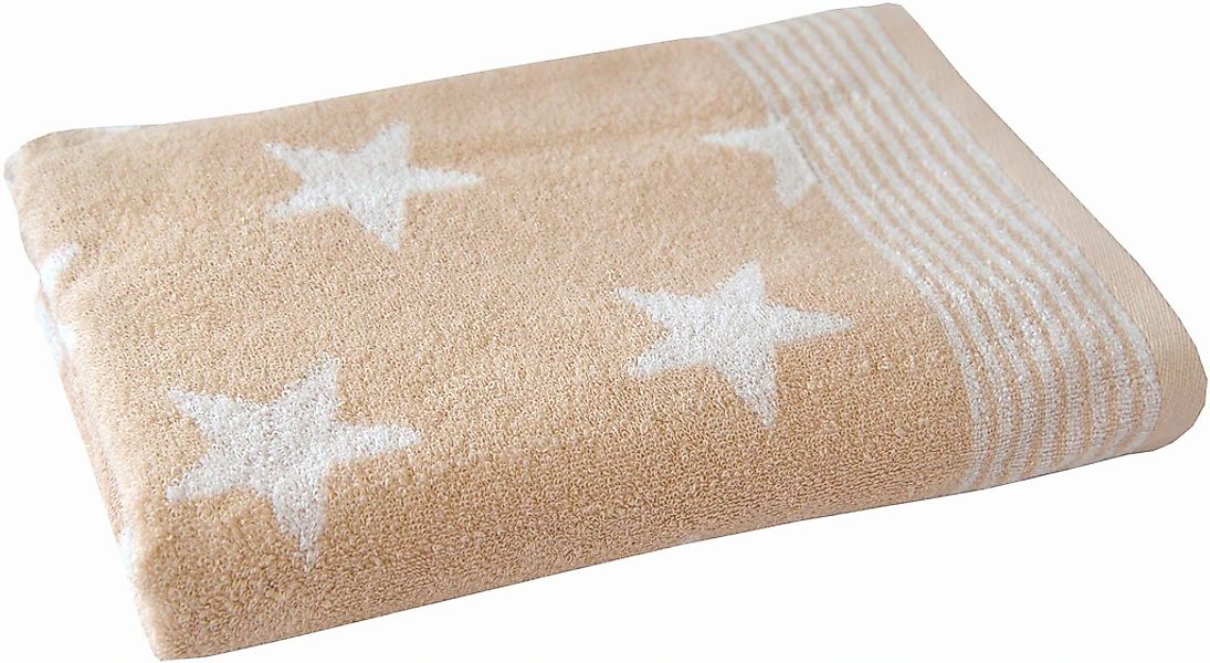 Dyckhoff Badetuch "Stars" mit Sternen & Streifen günstig online kaufen
