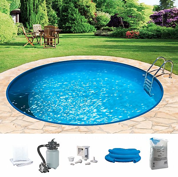 KONIFERA Rundpool "HOLIDAY 5" Höhe 120 cm, in verschiedenen Größen günstig online kaufen