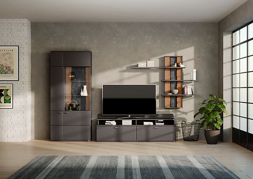 set one by Musterring Wohnwand "TACOMA" Set, 4 Stk. tlg. günstig online kaufen