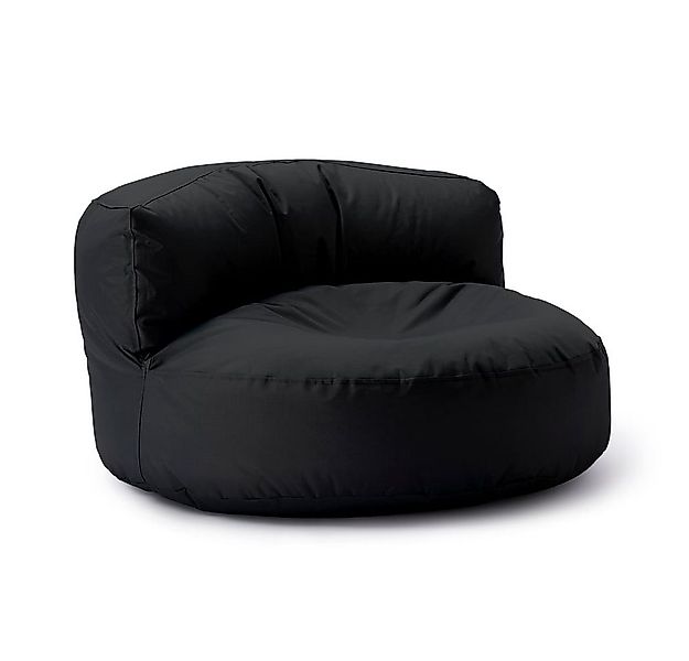 Lumaland Sitzsack Round Sofa Sitzkissen Bean Bag Couch Lounge, inkl. Rücken günstig online kaufen