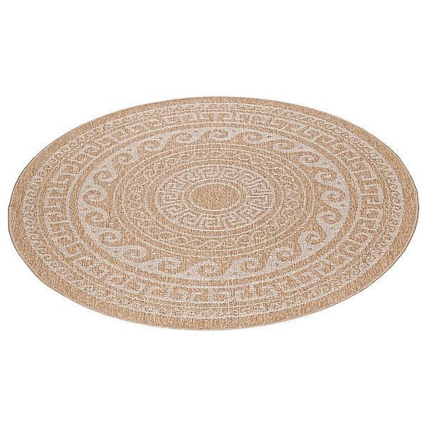 Ayyildiz Teppiche Outdoorteppich »COMILLA 0887«, rund, 5 mm Höhe, Pflegelei günstig online kaufen