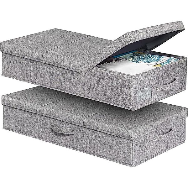 NUODWELL Aufbewahrungsbox 2 x Aufbewahrungsbox mit günstig online kaufen