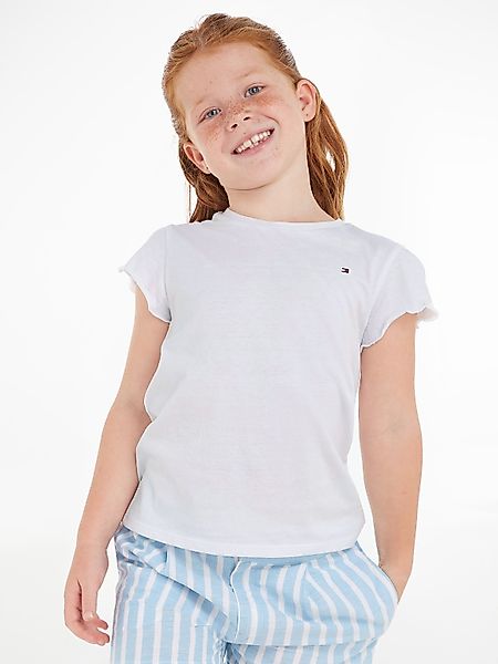 Tommy Hilfiger T-Shirt ESSENTIAL RUFFLE SLEEVE günstig online kaufen