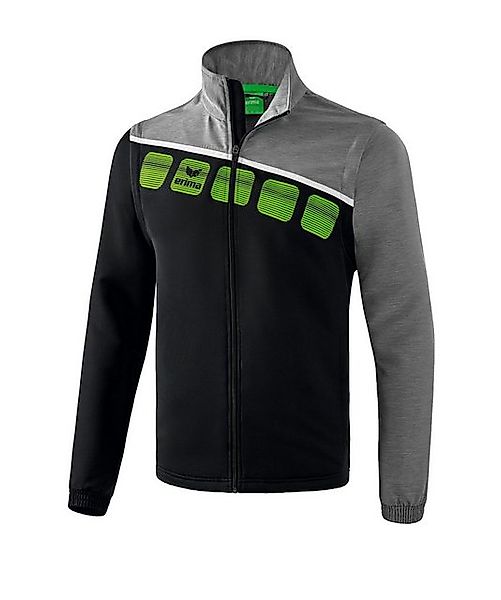 Erima Sweatjacke 5-C Jacke mit abnehmbaren Ärmeln günstig online kaufen