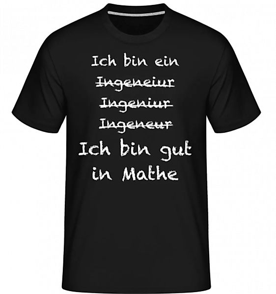 Ingenieur Mathe · Shirtinator Männer T-Shirt günstig online kaufen