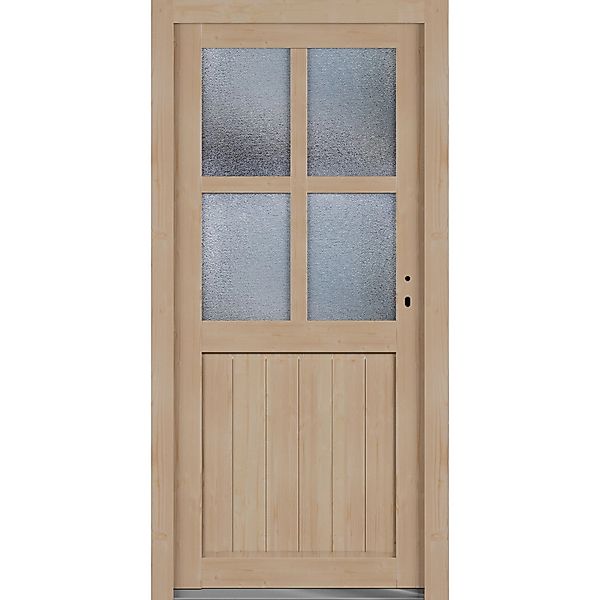 Roro Nebeneingangstür OHE 1007 Fichte 98 cm x 198 cm DIN R günstig online kaufen