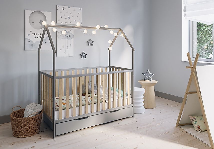 FabiMax Kinderbett Hausbett Schlafmütze 140 x günstig online kaufen