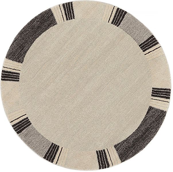 OCI DIE TEPPICHMARKE Teppich »CASTLE FLORA«, rund, 20 mm Höhe, Wohnzimmer günstig online kaufen