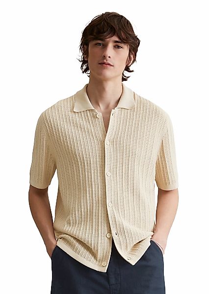 Marc OPolo DENIM Kurzarmhemd "mit durchgehender Knopfleiste" günstig online kaufen