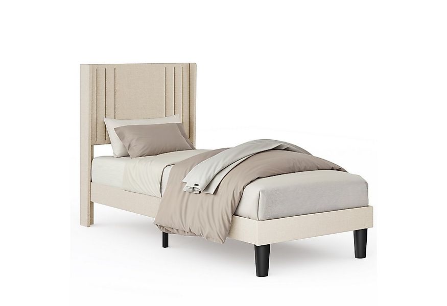 Bealife Bettgestell mit Kopfteil, 90/120/140/160/180x200cm günstig online kaufen