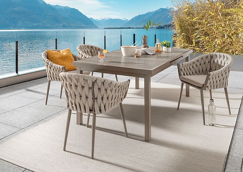 Destiny Garten-Essgruppe MOLINO IMOLA, (5-tlg., 4x günstig online kaufen