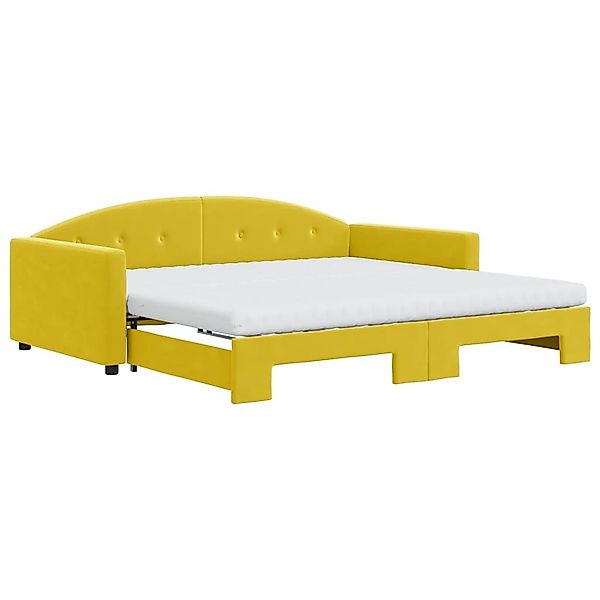 vidaXL Bett Tagesbett Ausziehbar mit Matratzen günstig online kaufen