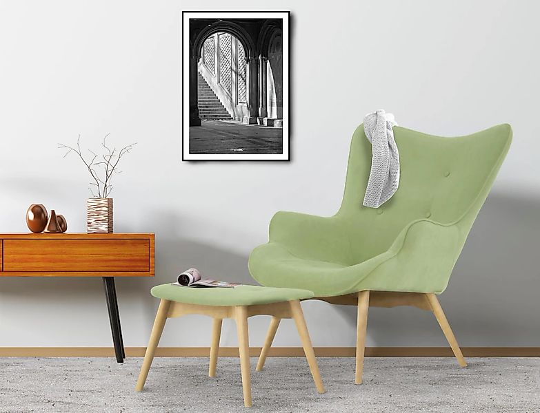 Home affaire Sessel "Egense" wahlweise mit oder ohne Hocker günstig online kaufen