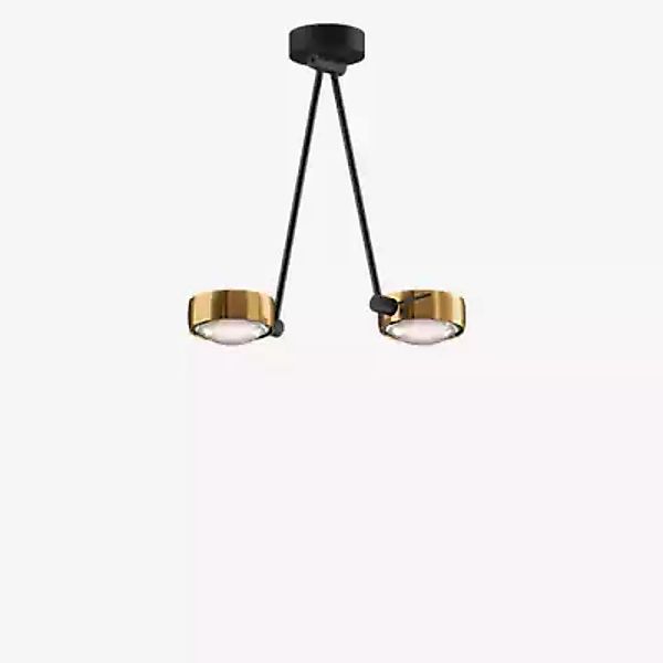Occhio Sento Soffitto Due 40 Up E Deckenleuchte LED 2-flammig, Kopf bronze/ günstig online kaufen
