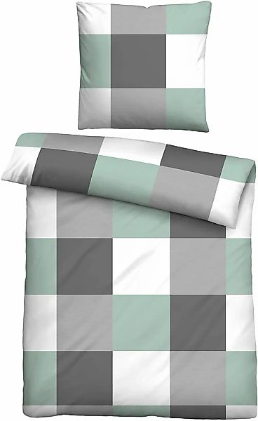 Castell - Markenbettwäsche Bettwäsche »0360750« 2 Stk. tlg. Thermo-Fleece, günstig online kaufen