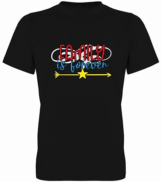 G-graphics T-Shirt Family is forever Herren T-Shirt, mit trendigem Frontpri günstig online kaufen