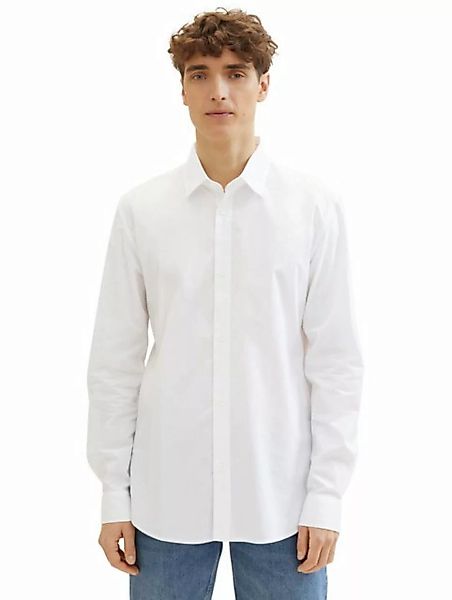 TOM TAILOR Denim Langarmhemd mit Knopfleiste günstig online kaufen