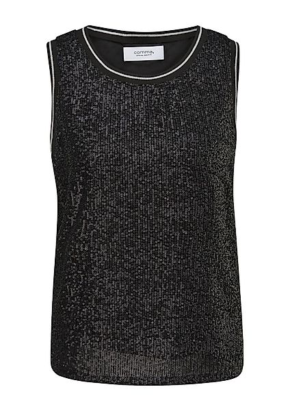 comma casual identity T-Shirt Glamour Blusentop günstig online kaufen