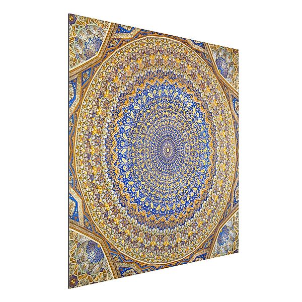 Alu-Dibond Bild - Quadrat Dome of the Mosque günstig online kaufen