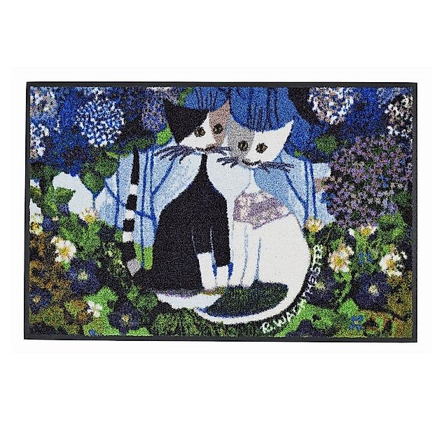 Salonloewe Fußmatte Fußmatte 50x75 Rosina Wachtmeister Wedding blau, Eingan günstig online kaufen