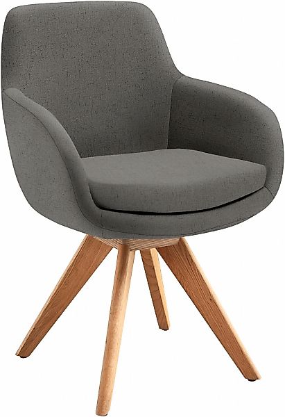 Musterring Esszimmerstuhl "Tavia", (Set), 2 St., Flachgewebe, Stativgestell günstig online kaufen