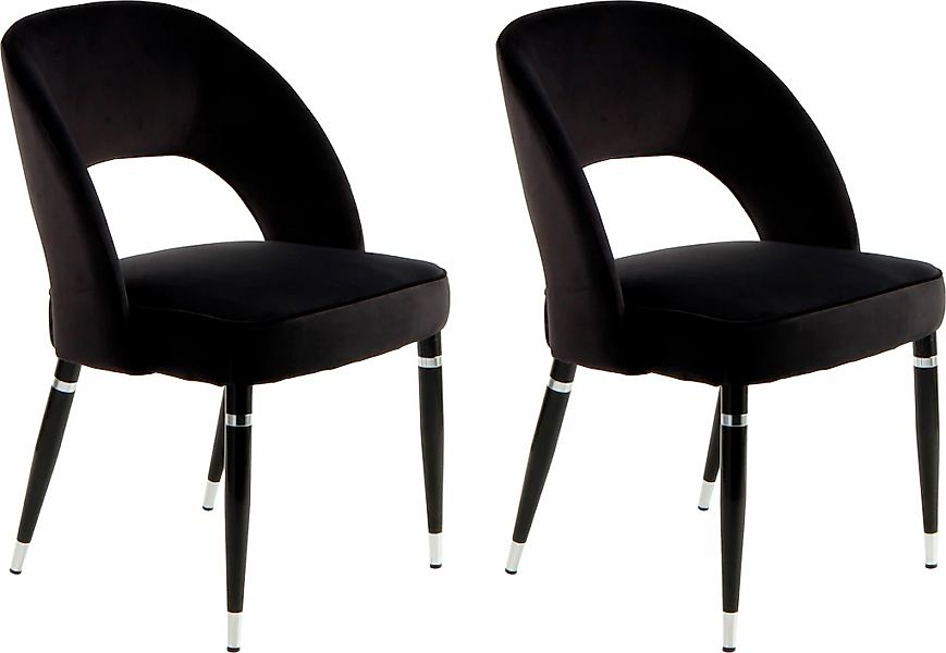Kayoom Polsterstuhl "Stuhl Courtney 525 2er-Set, 2er-Set Stühle, komfortabl günstig online kaufen