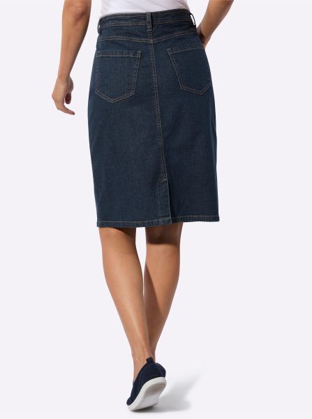 Witt A-Linien-Rock Jeansrock günstig online kaufen