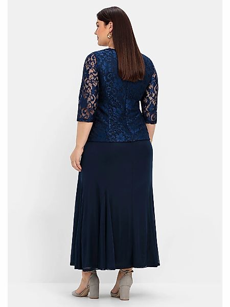 Sheego Abendkleid Große Größen mit floraler günstig online kaufen