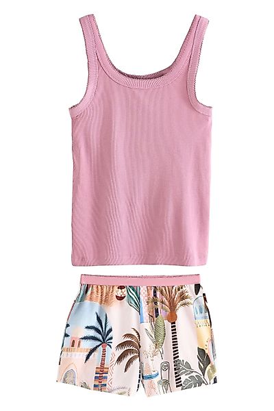 Next Pyjama Geripptes Pyjama-Set mit Top günstig online kaufen