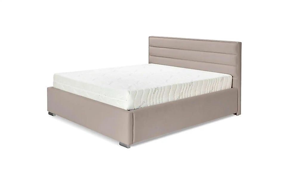Polsterbett 120x200 Grün   ¦ beige ¦ Maße (cm): B: 200 H: 110 Betten > Komf günstig online kaufen