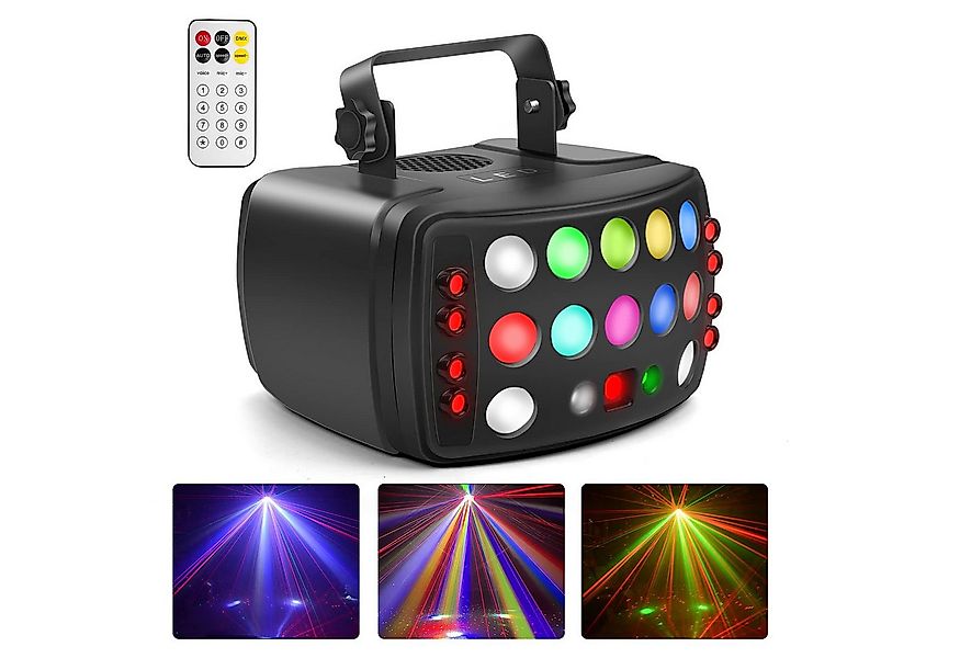YI LED Discolicht Discolicht Partylicht DMX 512 Effektstrahler LED RGB Musi günstig online kaufen