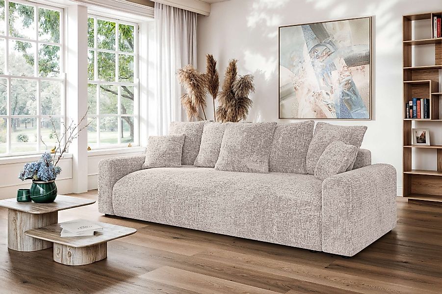 Home affaire Big-Sofa LAKESIDE klein 3-Sitzer günstig online kaufen