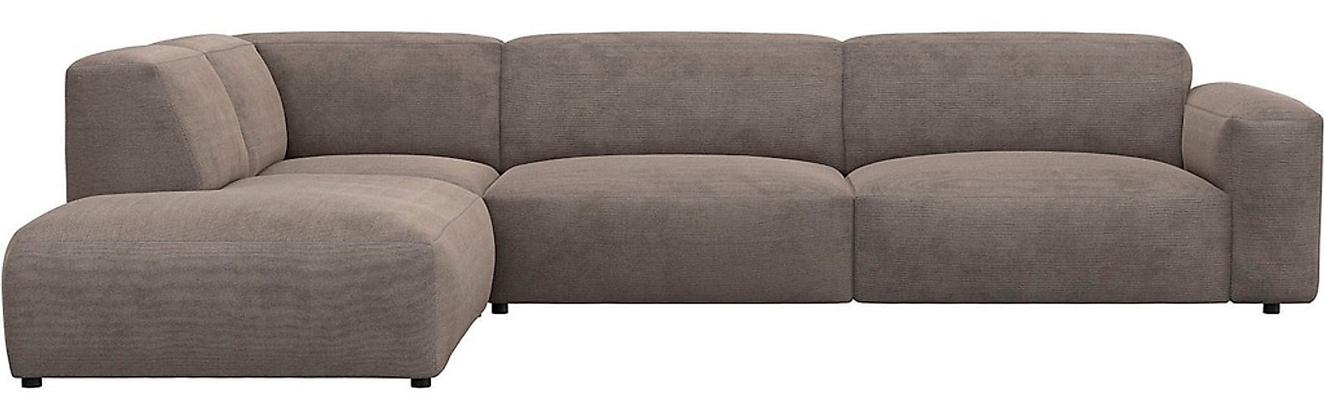 FLEXLUX Ecksofa "Lucera, super bequem durch hochwertigen Sitzaufbau mit Kal günstig online kaufen