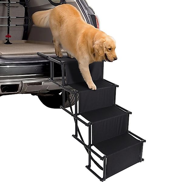 CALIYO Hunderampe Hundetreppe Faltbar Auto, 4 günstig online kaufen