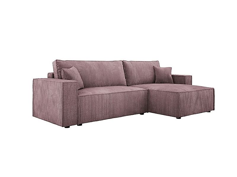 Baidani Ecksofa Sofa Velanova Cord, mit günstig online kaufen