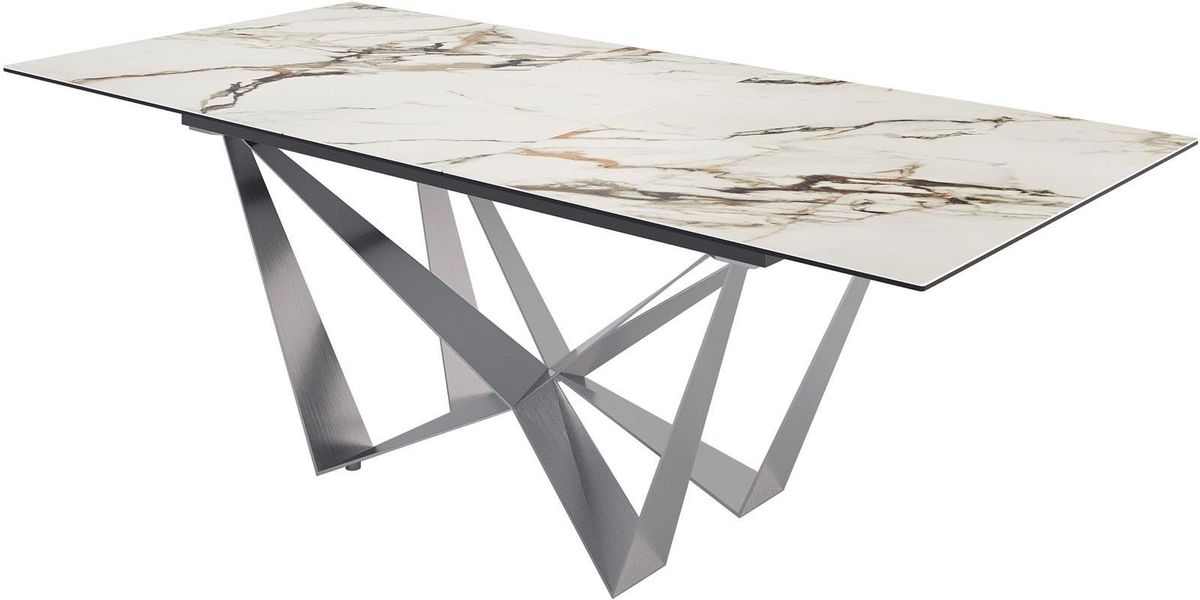 DELIFE Esstisch Edge, Keramik Calacatta Luxe günstig online kaufen